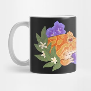 Horned Frog and Geranium Mug